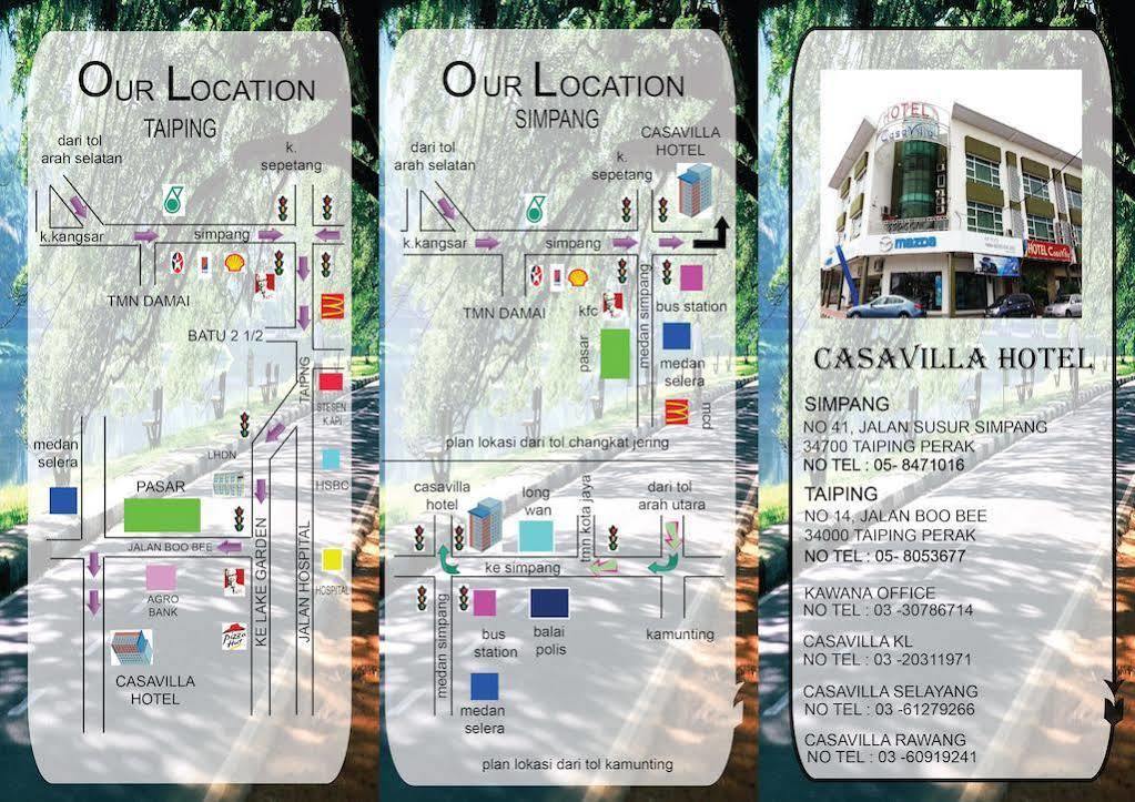טאיפינג Casavilla Travellers Lodge מראה חיצוני תמונה